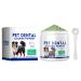 Dog Teeth Cleaning Powder - 80g Gentle Green Powder Dog Stain Remover | Dog Breath Freshener Teeth Care Products Safe Plaqueoff Powder for All Dog Types