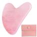 Lamkrtlp gua Sha stones face jade stone heart shape guasha board scratch massage tool for face eyes neck for skin care beauty and relaxation of the body muscles
