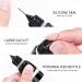 Adhesive Rhinestone Glue 10ml with Needle Tip Strong Waiting for 3D Decorations | Durable Nail Gliding for Beginners Professional Salon Home Travel Manicure and Creative Nail - Buy Online on GoSupps.com