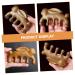 CLISPEED Green Sandalwood Massage Comb Set - 2pcs Facial Massager & Scalp Comb for Relaxation - Buy Online on GoSupps.com