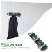 Alipis Belt Racks Kitchen Hook Keychain Coat Hooks Backpacks Hook Closet Hooks for Hanging Clothes Bedroom Door Hat Wall Hooks 19X3CM Green - Buy Online on GoSupps.com