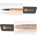 BELLIFFY 3pcs Eyeliner Cosmetic Pens Eyelash Tool for False Lashes Waterproof Eyelash Glue Pen Alloy - Buy Online on GoSupps.com