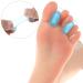 Molain Gel Toe Spreader - 12 Silicone Toe Cushions for Men & Women | Soft Bale Toe Corrector & Spacers for Overlapping Toes & Valgus Relief - Buy Online on GoSupps.com