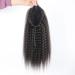 Ponytail Extension Hair High Puff Afro Hairpiece Fake Synthetic Drawstring Ponytail Elastic Hair Extension For Women Kinky Curly Ponytail Synthetic Ponytail Hair Extension(Black 30inches) 30inches Black - Buy Online on GoSupps.com