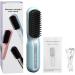 Buy Cordless Hair Straightener Brush - Ionic Heat Brush for Home & Travel - Portable Electric Styling Tool (Blue - Buy Online on GoSupps.com