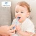 Babyease Kids 3 Sided Toddler Toothbrush - Soft Wrap-Around Baby Toothbrush 12 Months+ - Yellow - Buy Online on GoSupps.com