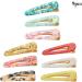 Vintage-Inspired Glittering 9-Piece Set Fashionable Cute Alligator-Duckbill Hairpins for Women Non-Slip Hair Barrettes Classic Ladies' Hair Accessories - Buy Online on GoSupps.com