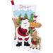 Bucilla Felt Appliqu Christmas Stocking Kit - North Pole Santa - 18 - Shop Now! - Buy Online on GoSupps.com