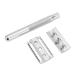 Long Handle Razor for Men - Comfortable Grip Zinc Alloy Manual Shaver | Stylish & Travel-Friendly - Buy Online on GoSupps.com