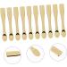 Healeved 20 Pcs Mask Spoon Beauty Spoon Face Cream Pick Spoon Makeup Gadgets Cosmetic Spoons Airbrush Abs 6X1X0.3CMx2pcs Goldenx2pcs - Buy Online on GoSupps.com