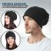 EINSKEY Slouchy Beanie 2-Pack - Black & Grey - Thin & Lightweight Skull Cap for Men & Women - Buy Online on GoSupps.com