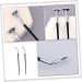 BELLIFFY 2pcs Folding Angle Lash Mascara Eye Makeup Makeup Supplies Copper Tube - Buy Online on GoSupps.com