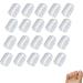 Silicone Anti-Friction Toe Protector Clear Silicone Toe Protectors Little Toe Protector Breathable Toe Protectors Cap Toe Caps for Corns Toe Protector for Foot Pain Relief (20Pcs)