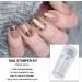 4 DIY Nail Stamper manicure supplies decorate die plastic mold nail polish woman nail supply with cover transparent nail stamp major kit de manicura seal impression Manicure tools - Buy Online on GoSupps.com