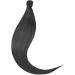 Long Straight Curly Clip-In Ponytail Extension | 32 Inch Dark Black | Women's Hairpiece - Buy Online on GoSupps.com