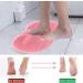 Buy Foot Brush & Massager - Non-Slip Silicone Shower Pad with Suction Cup - Pink Foot Bath W scher for Ultimate Relaxation - Buy Online on GoSupps.com
