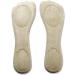 Bringsine Gel Insoles for Women - Comfortable 3/4 Heel Pain Relief for High Heels | Plantar Fasciitis & Heel Spurs - 3 Pairs - Buy Online on GoSupps.com
