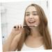 4pcs Soft Toothbrush Set - High Quality Transparent PBT Travel Brushes for Adults - Buy Online on GoSupps.com