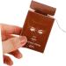 Hemoton Microblading Eyebrow Ink 1 Box String Ruler Ink Brow Mapping Supplies Eyebrow Drawing Aids Draw a Line Tool Brow Liner 6.10X4.60X1.80CM Light Brown - Buy Online on GoSupps.com