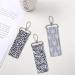  Wudaizhi 3pcs Lip Balm Bag Chapstick Bag Keyring Colourful Print Redistick Bag with Buckle for Women - Buy Online on GoSupps.com