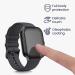 kwmobile Huami Amazfit GTS 3 Cover - Set of 2 Tempered Glass with Plastic Frame, Black - Buy Online on GoSupps.com