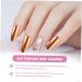 FRCOLOR 4 Boxes Nail Accessories Made of Metal 3D Glitter Nail Plugs Butterfly Nail Charms Golden Nail Pendant Metal Trim Mini Decoration Metal Nail Gold and Silver Zinc Alloy Patch - Buy Online on GoSupps.com