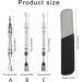 2 In 1 Cuticle Cutter Stainless Steel Cuticle Pusher Double Ended Nails Pusher Practical Cuticle Remover For Manicures - Buy Online on GoSupps.com