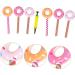 NUSITOU 1set Donut Cheer Stick Noise Makers Giant Candy De Bautizo Para Ni o Bulk Lollipops Candy in Bulk Toys for Baby Kids Summer Toys Party Supplies Inflatable Plastic Gift Pool Party - Buy Online on GoSupps.com