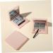 NOLITOY 6 Pcs Empty Eyeshadow Pans - DIY Pink Eye Shadow Palette & Organizer | Magnetic Makeup Tray for Highlighter & Lip Balm - Buy Online on GoSupps.com