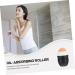 FOMIYES Volcanic Stone Oil-Absorbing Ball Beauty Tools Oil Face Massager Roller Face Oil Absorbing Roller Black 5x3cm - Buy Online on GoSupps.com