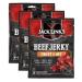 CAIYA 3 x Jack Link's - Beef Jerky SWEET & HOT Flavour 3 x Pack 25g - Tasty Dried Beef Slices
