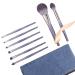 8 Piece Super Soft Makeup Brush Set | Portable Eye Shadow Brushes for Effortless Beauty - Buy Online on GoSupps.com