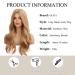 Oefei 24-Inch Long Corrugated Strawberry Blonde Wig | Natural Synthetic Heat-Resistant Hair for Women | Perfect for Daily Wear Parties & Cosplay - Buy Online on GoSupps.com