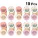 Coheali 10-Pack Contact Lens Container Kit | Clear Lens Holders with Mirror & Film | Ideal Travel Tool - Buy Online on GoSupps.com