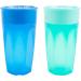 Dr. Brown's Milestones Cheers 360 Training Sippy Cups 2-Pack Blue & Aqua 10oz BPA Free - for Babies and Toddlers 9m - Buy Online on GoSupps.com