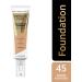 Max Factor Miracle Pure Foundation Warm Almond 45 - Lightweight and Flawless Coverage - Buy Online on GoSupps.com