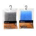 2 Packs Trancoo PVA Cooling Towel(33"X7.85",Perforated Cooling Scarf ,Sweat Rags, Instant Chill Towel for Gym Towel, Neck Warp Sports Towel for Running, Workout, Golf, Swimming Towel Blue+grey