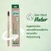Wellsamed Wellsagreen Bamboo Toothbrush - Soft Activated Carbon Bristles for Eco-Friendly Oral Care - Buy Online on GoSupps.com