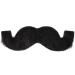 Alsino Black Fake Mustache - Self-Adhesive Mario Sticker for Parties & Costumes | Unisex Fun for Kids & Adults - LG9613 BART 6 - Buy Online on GoSupps.com