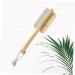FRCOLOR Foot Brush Pumice Stone Heel Scrubber Foot Scrub Brush Wooden Handle Exfoliator Pedicures Exfoliating Tool Natural Cleaning Brush Care Brush Combination Bristles Bamboo - Buy Online on GoSupps.com