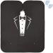visesunny Tuxedo With Black Bow Tie Barber Cape Anti-Static Hair Cutting Cape with Snap Closure Professional Salon Polyester Beard Shaving Bib Water-Resistant Hairdressing Cape Multi8