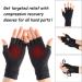 Anti-Slip Compression Arthritis Gloves for Pain Relief | Copper Infused Fingerless Gloves for Men & Women - Small Size - Buy Online on GoSupps.com