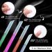 Glass Cuticle Pusher Professional Manicure Stick Nail Art Tools Accessory Cuticle Remover Tools Rosy - Buy Online on GoSupps.com