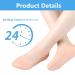 Moisturizing Silicone Gel Socks for Plantar Fasciitis Relief | Anti-Crack Foot Care | International Shipping Available - Buy Online on GoSupps.com