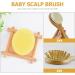 LUOZZY Silicone Baby Hair Brush and Comb Set - Gentle Bath Brush for Babies - Buy Online on GoSupps.com