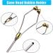 JSHANMEI Stainless Steel Fly Tying Tools Kit - Includes Bobbin Thread Holder, Wire Threader, Knot Whip Finisher, Bodkin, Hackle Plier - 2PCS Set for Fly Tying and Fishing Lures - Buy Online on GoSupps.com