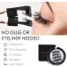 4Pairs Magnetic Eyelashes with Applicator Reusable Magnetic Eyelashes Magnetic Eyelashes Natural Look No Glue Needed Magnetic Lashes 3D Magnetic Eyelash Partner Set Magnetic Eyelashes without Eyeliner - Buy Online on GoSupps.com