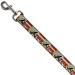 Buckle-Down Thor Hammer Dog Leash | Red Yellow White | 6ft x 0.5in | Marvel Avengers Pet Leash - Buy Online on GoSupps.com