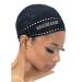 Freetress Create a Quick and Easy DIY Headband Wig In No Time Cooling HEADBAND CROCHET CAP (BLACK) 1 Count (Pack of 1) BLACK