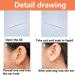 Muloo 360pieces Hygienical Ear Hole Cleaner Disposable Floss Earrings Hole Piercing Cleaning Line Removal Tools for Women Girls - Buy Online on GoSupps.com